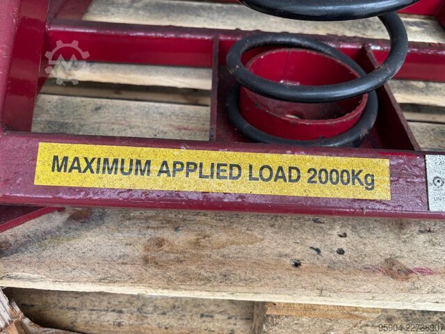 Federbeladener Palettenlader / Palettenpositionierer Pallet Loader 2000kg Capacity