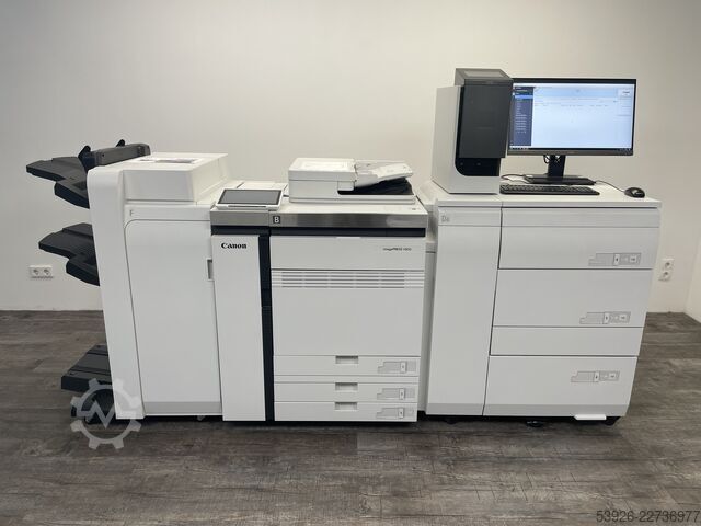 Impressora digital Canon imagePRESS V800 incl. Booklet Finisher, Paperdeck and Duplex