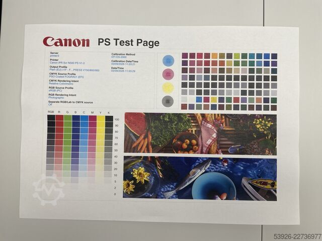 Impressora digital Canon imagePRESS V800 incl. Booklet Finisher, Paperdeck and Duplex