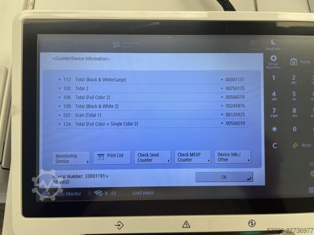 Impressora digital Canon imagePRESS V800 incl. Booklet Finisher, Paperdeck and Duplex
