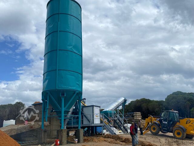 Centrale à béton / usine à béton CONSTMACH Concrete Mixing Plant Mini Mobil Concrete Batch Plant 45 M3/H