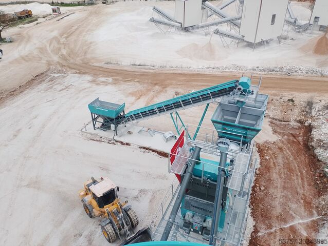 Centrale à béton / usine à béton CONSTMACH Concrete Mixing Plant Mobile Concrete Mixing Plant 100 m3/h