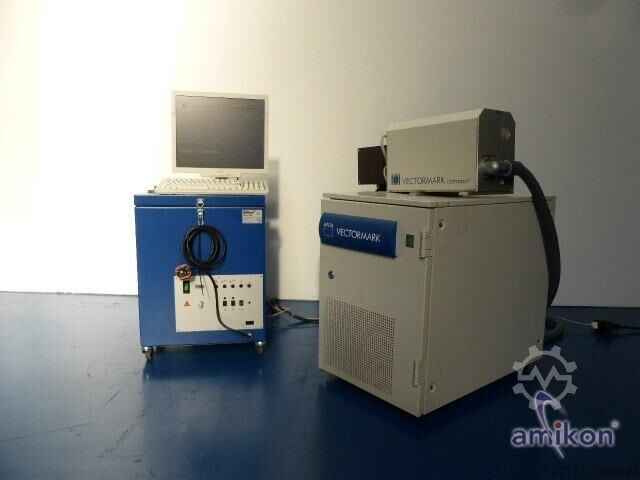 Marcador láser VectorMark TRUMPF Haas VMc2 mit Fuchs Absaugung TKFD