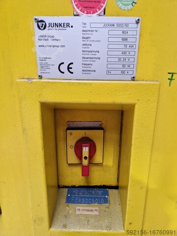 Bruska klikového hřídele Junker jucrank 5002