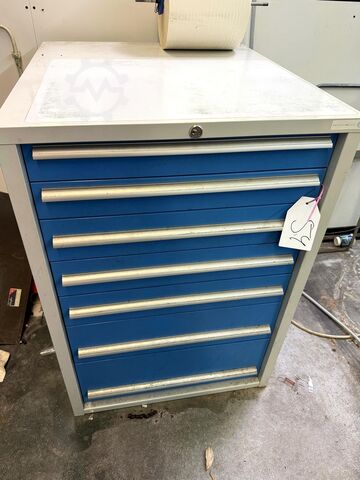 Werkplaats ladekast met inhoud HAHN & KOLB Workshop Drawer Cabinet with Contents