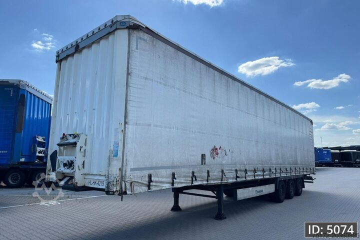 Sliding tarpaulins Krone SD / Mega / BPW Disk