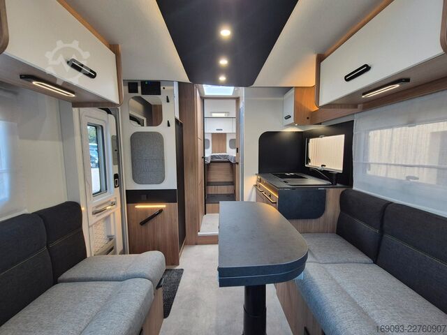 Half-integraal camper CHAUSSON 777 Titanium Line *MJ27*Arctic*Hubbett*Navi*4,1t