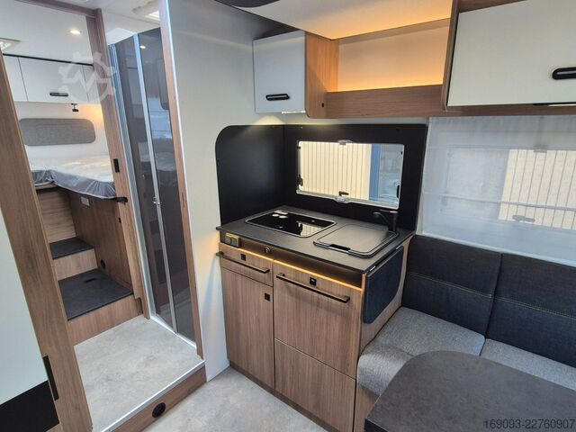 Half-integraal camper CHAUSSON 777 Titanium Line *MJ27*Arctic*Hubbett*Navi*4,1t
