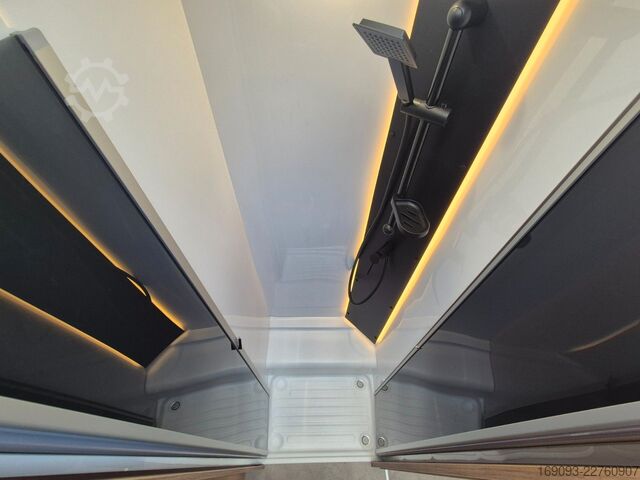 Half-integraal camper CHAUSSON 777 Titanium Line *MJ27*Arctic*Hubbett*Navi*4,1t