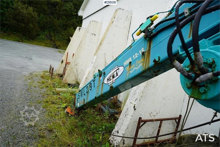 Lyftverktyg  Heila HMR12-1S crane with winch (used on boat)