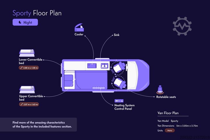 Camper van Fiat Ducato Campervan | 2018 | EURO 6 | Venditore Professionale