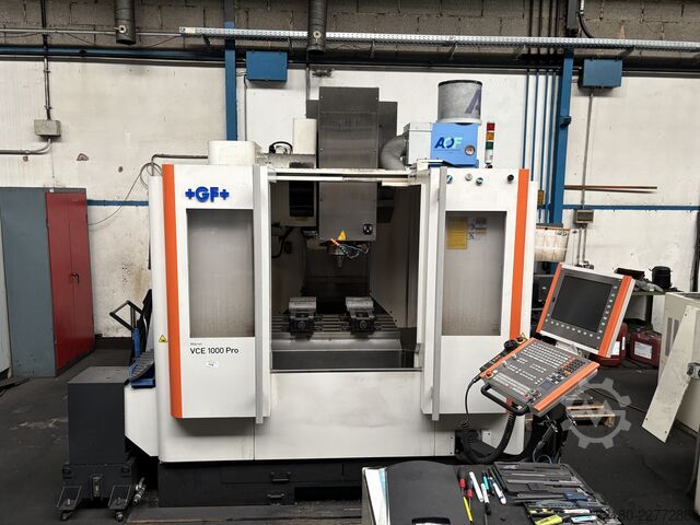 3-assig verticaal bewerkingscentrum Mikron VCE 1000 Pro