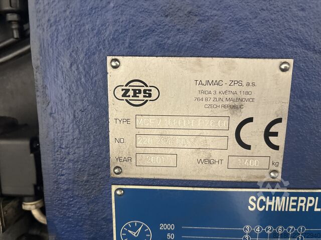 Centre d’usinage vertical CNC TAJMAC-ZPS MCFV 1680 NT