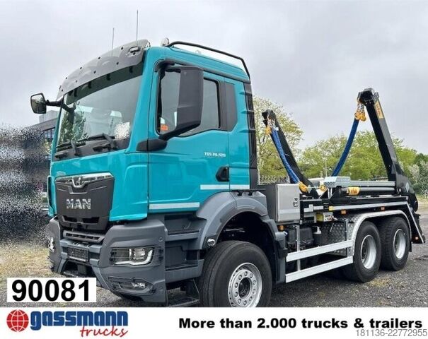 Kiepwagen MAN TGS 26.520 6x4 BL, Hyva Tele-Absetzanlage TS 2018