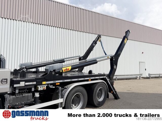 Kiepwagen MAN TGS 26.520 6x4 BL, Hyva Tele-Absetzanlage TS 2018