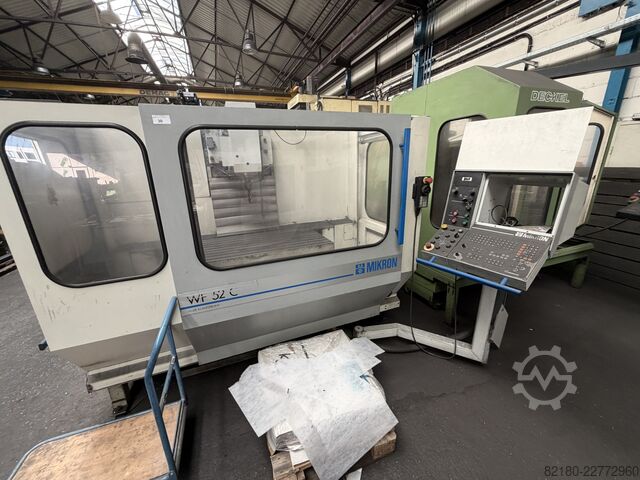 Fresatrice universale CNC per utensili Mikron WF 52 C