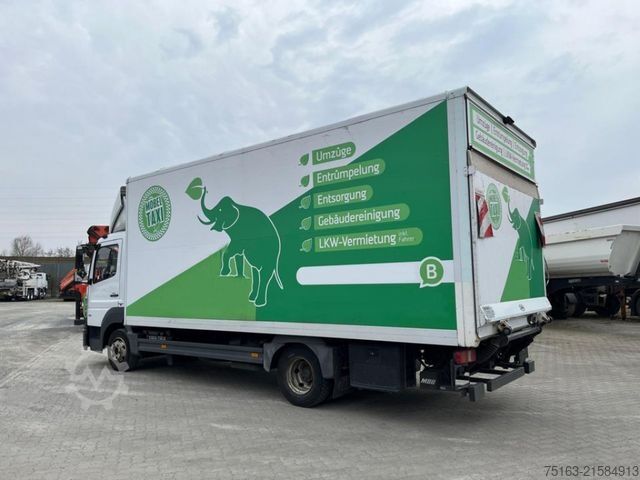 Box van MERCEDES-BENZ Atego 816 L Standardkoffer LBW LBW 1 to