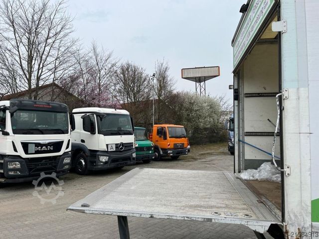 Box van MERCEDES-BENZ Atego 816 L Standardkoffer LBW LBW 1 to