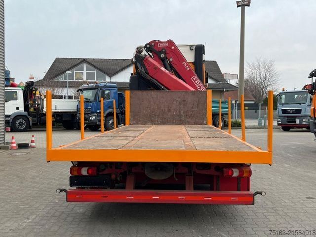 Flatbed truck MERCEDES-BENZ Actros neu 2558 L 6x2 Pritsche Kran Fassi 445 45