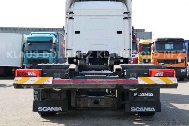 Swap body truck SCANIA R 450 BDF Retarder Lift-/Lenkachse 2 XL-Tank