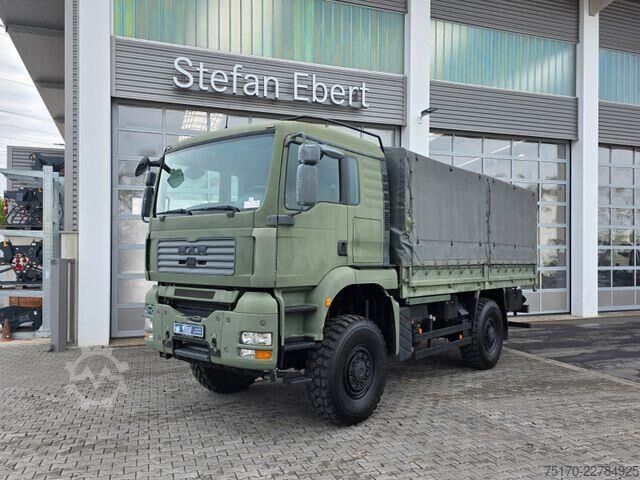 Schuifzeil MAN TGA 18.360 4x4 BB 3 Sitze Schalter Expedition
