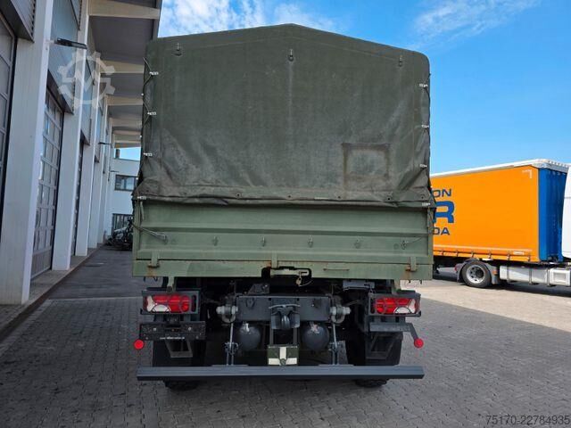Przesuwana plandeka Mercedes-Benz Atego 1018 A 4x4 Pritsche Plane mehrfach vorh.