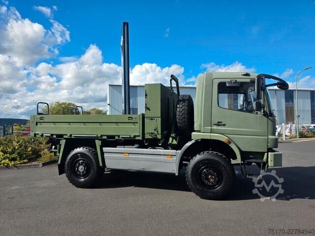 Přívěs na plošinu Mercedes-Benz Atego 1018 A 4x4 Pritsche mehrfach vorh.