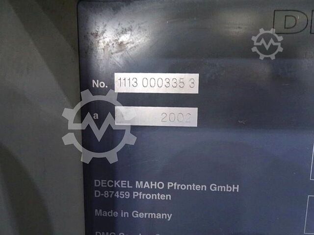 Universal machining center Deckel Maho DMU 80T