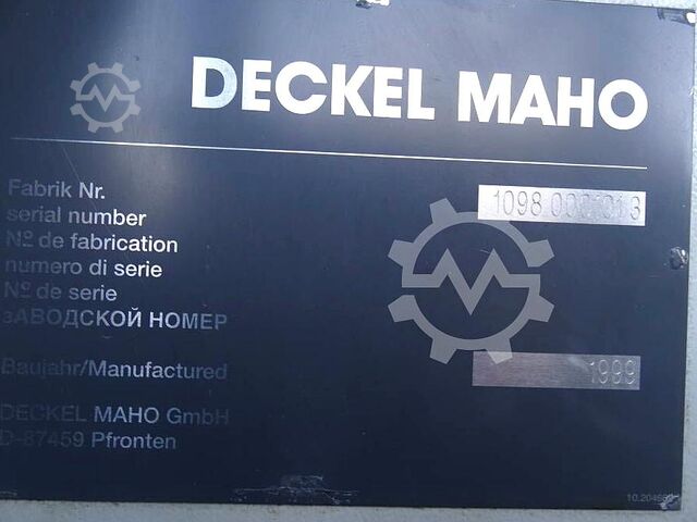 Universal machining center Deckel Maho DMU 125P