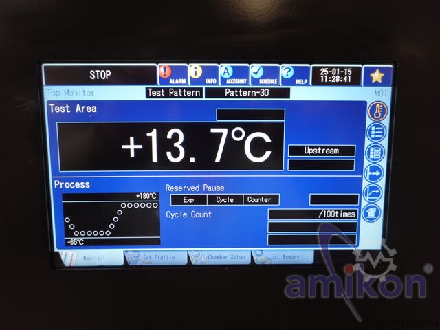 -65° tot 0°C en +50 tot 200°C Espec TSA-303EL-W Temperaturschockkammer