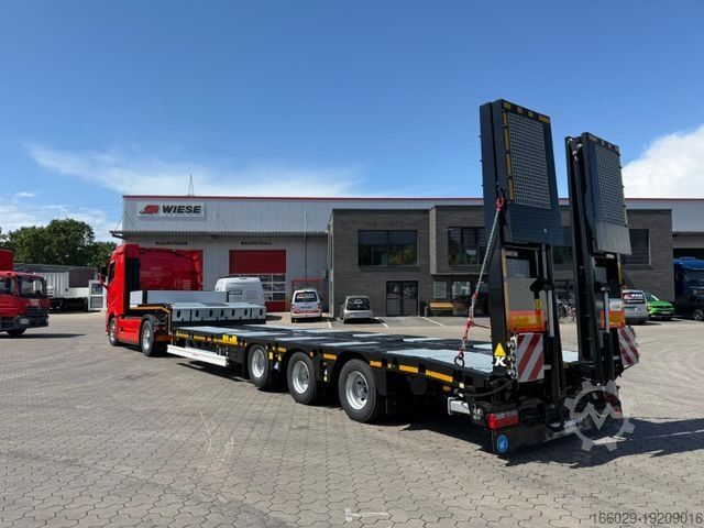 Dieplader oplegger KÄSSBOHRER Tieflader mit hydr. Schwanenhals