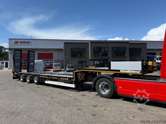 Dieplader oplegger KÄSSBOHRER Tieflader mit hydr. Schwanenhals