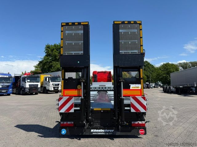 Dieplader oplegger KÄSSBOHRER Tieflader mit hydr. Schwanenhals