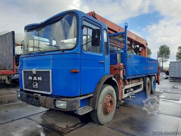 Laadplatform MAN 26.280 DF 6X4 PALFINGER CRANE