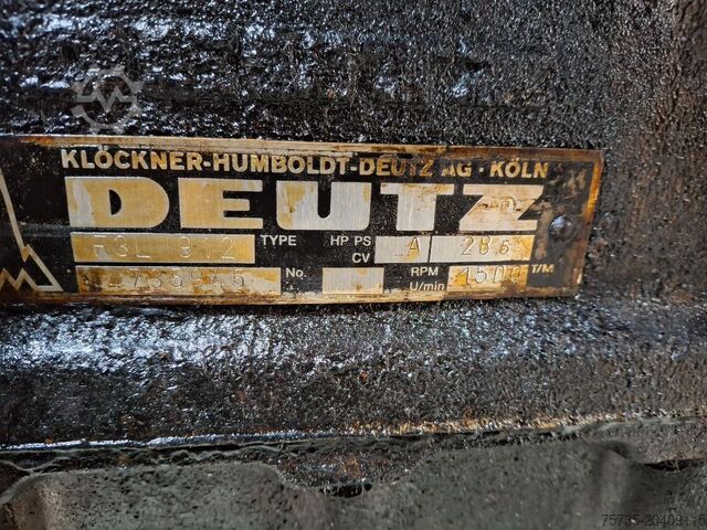 DEUTZ F3L912 DEUTZ F3L912