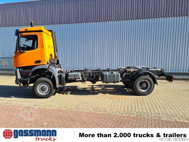 Vrachtwagenchassis Mercedes-Benz Arocs 2033 A 4x4, Grounder, Motorabtrieb