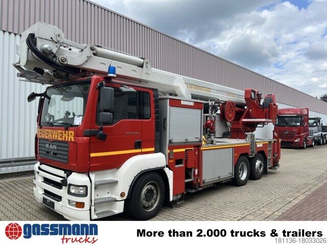 Speciale doeleinden vrachtwagen MAN TGA 26.360 6x2-2 LL, Magirus ALP 375