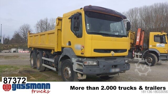 Tipvogn Renault Kerax 380.26 6x4, Bordmatik links