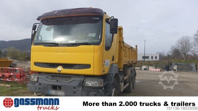 Tipvogn Renault Kerax 380.26 6x4, Bordmatik links