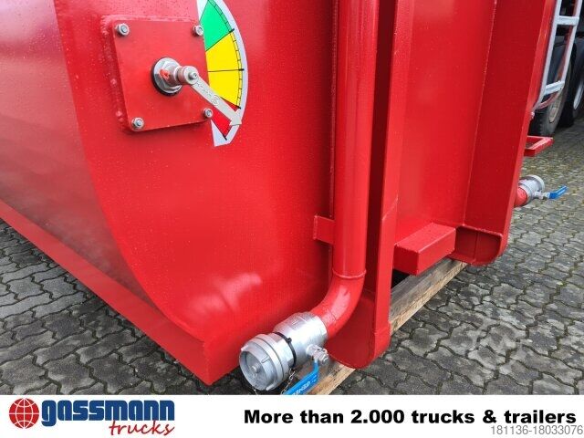 Afzetcontainer  Wassertank, Abrollcontainer, ca. 18m³