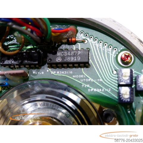 Yaskawa-component Yaskawa Model: UTOPE-YN Drehgeber REV.8