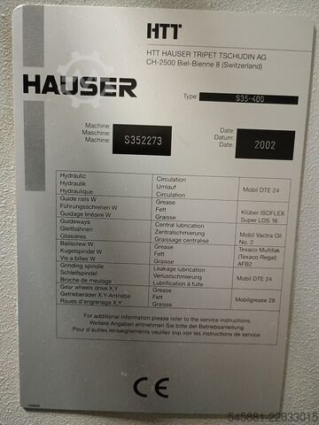  HAUSER S 35-400-B