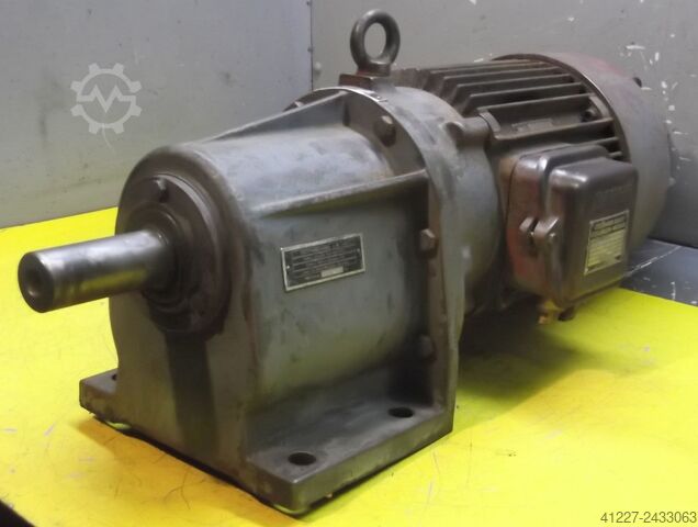 Motorreductor 3 kW 120 rpm Bauer D142/176