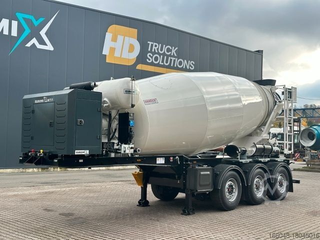 Félpótkocsi EUROMIX MTP - 12m³ Betonmischer-Auflieger