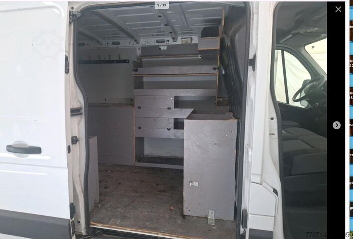 Kassevogn RENAULT Master Kasten L1H1*dCi130*Klima*Navi*Regale