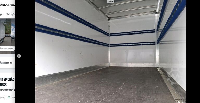 Furgão fechado FIAT Ducato  Koffer+LBW*Navi*Klima*Kamera*