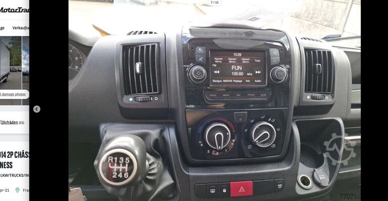 Furgão fechado FIAT Ducato  Koffer+LBW*Navi*Klima*Kamera*