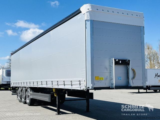 Open semitrailer with tarp Berger Curtainsider Standard Getränke