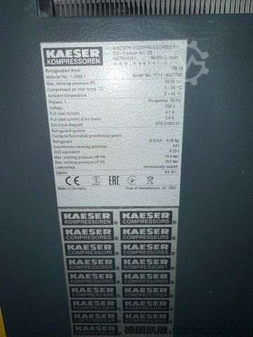Schroefcompressor Compressor(s) Kaeser SIGMA 15