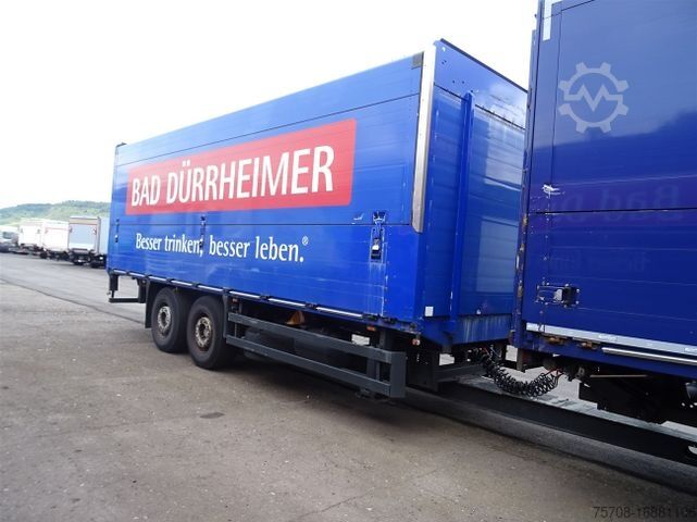 Drankentrailer ORTEN Schwenkwand*Staplerhalter*19 Pal*LIftachse*Türen